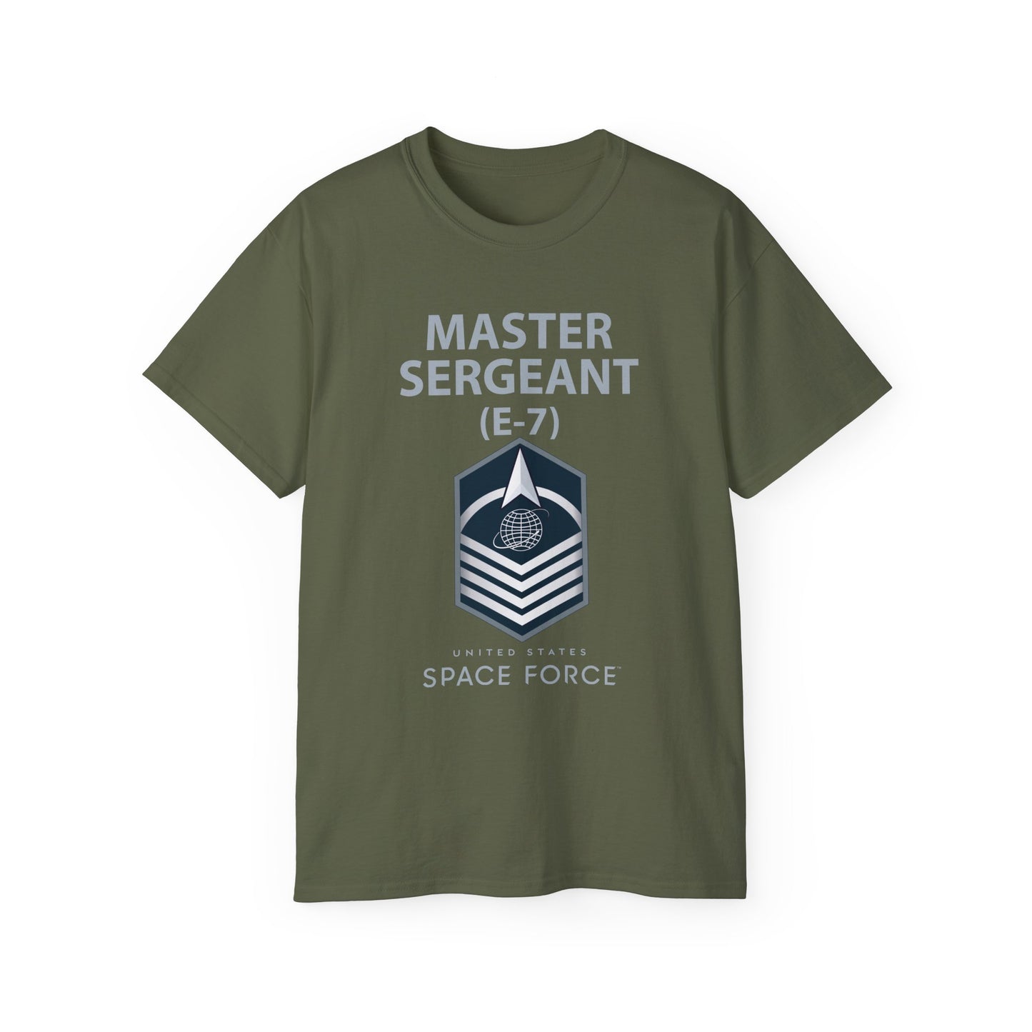 Unisex Ultra Cotton Tee -  USSF - E7 Master Sergeant - US Space Force