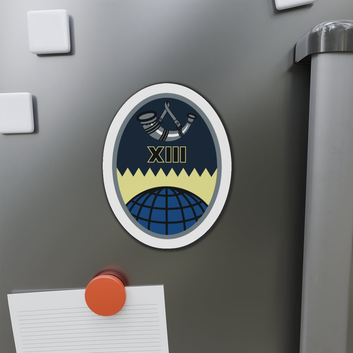 Die-Cut Magnet - USSF - 13th Space Warning Squadron wo txt