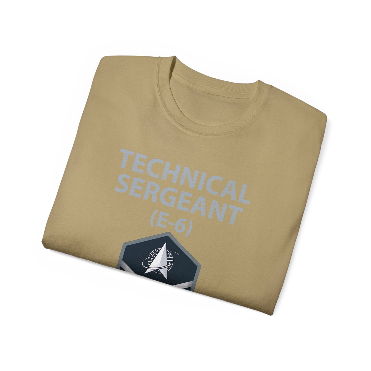 Unisex Ultra Cotton Tee -  USSF - E6 Technical Sergeant - US Space Force