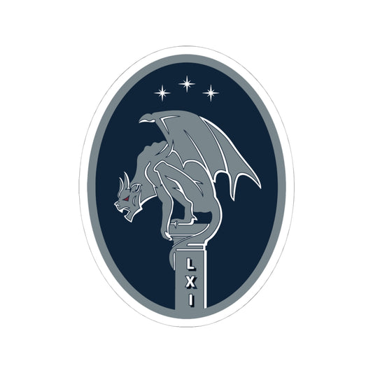 Kiss-Cut Sticker - USSF - 61st Cyberspace Squadron wo txt