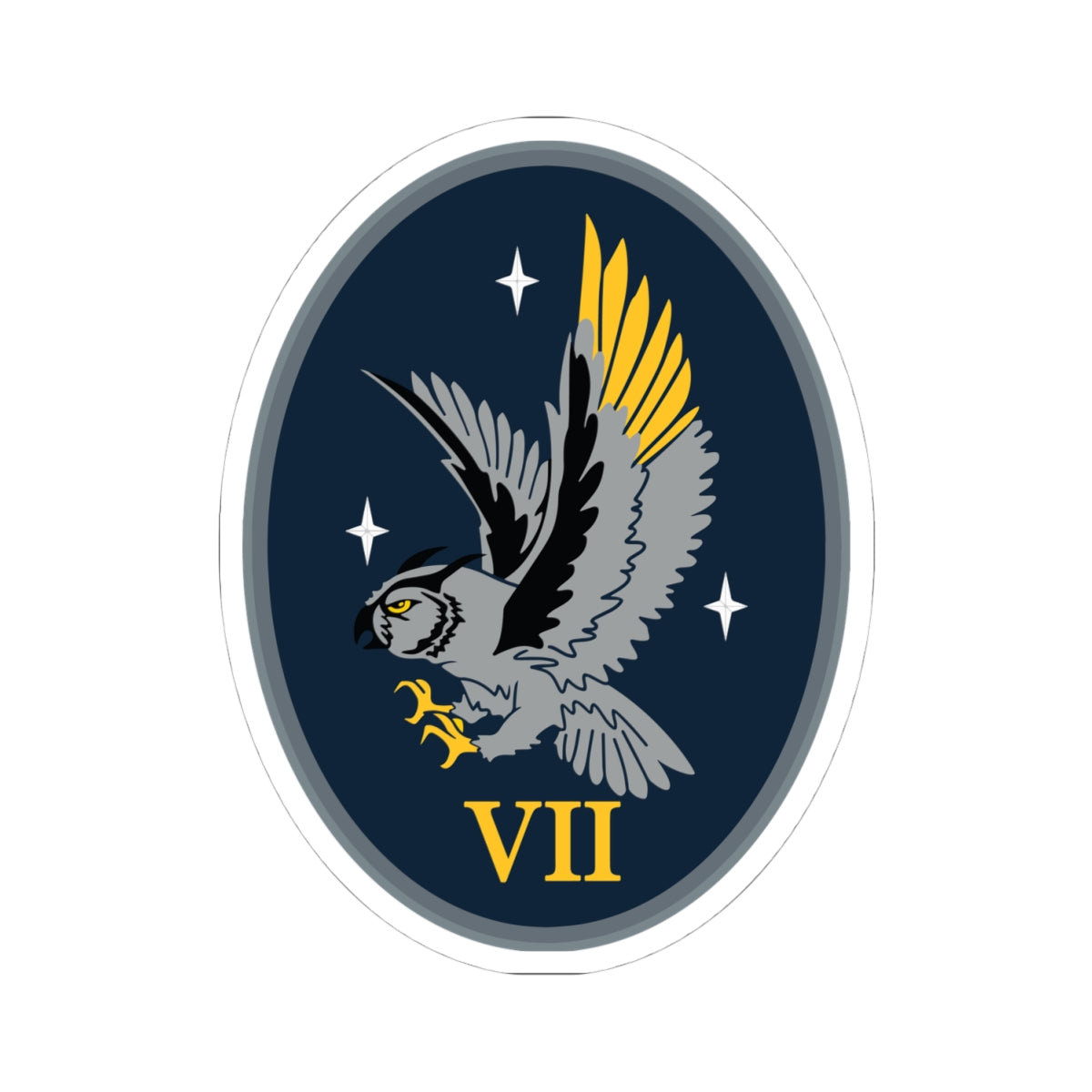 Kiss-Cut Sticker - USSF - 7th Space Warning Squadron wo txt