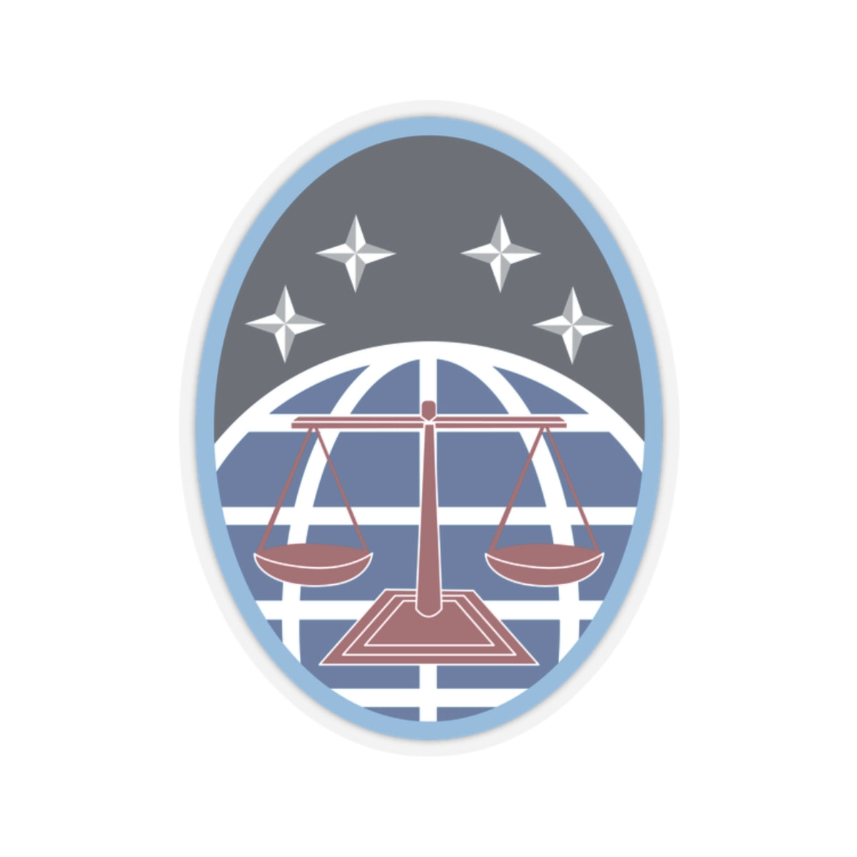 Kiss-Cut Sticker - USSF - 4th Test and Evaluation Squadron wo txt X 300