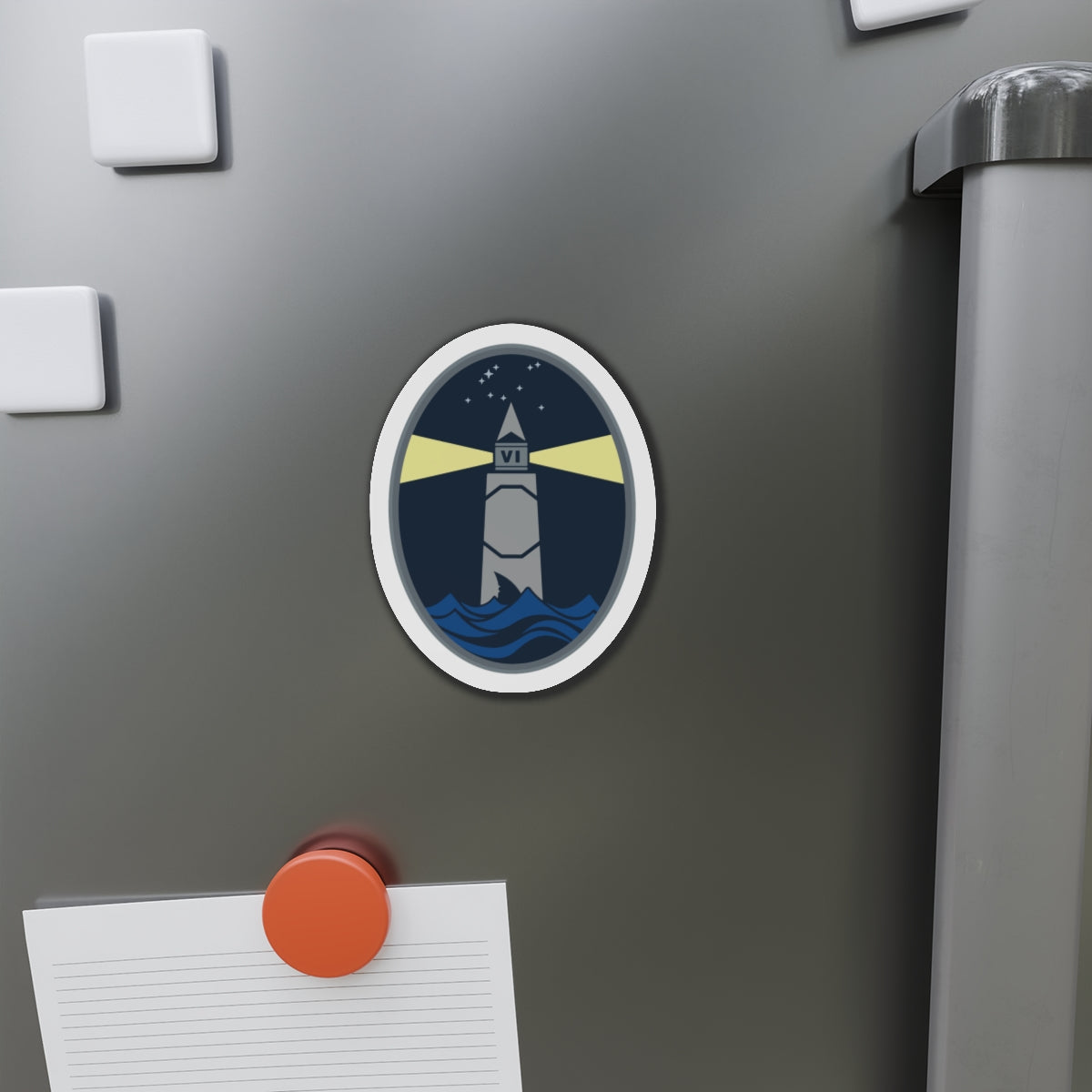 Die-Cut Magnet - USSF - 6th Space Warning Squadron wo txt X 300
