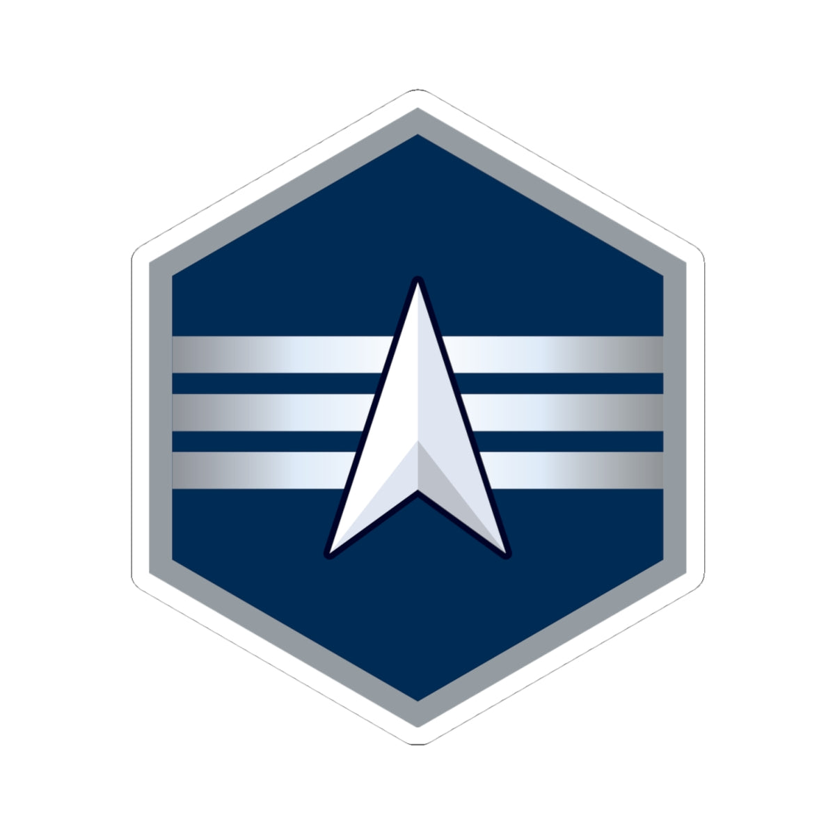 Kiss-Cut Sticker - USSF - E4 Specialist wo Txt