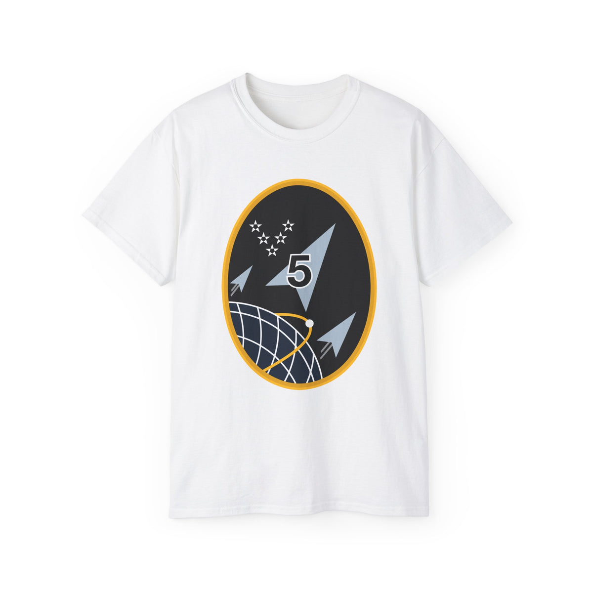 Unisex Ultra Cotton Tee -  USSF - 5th Space Launch Squadron wo txt X 300