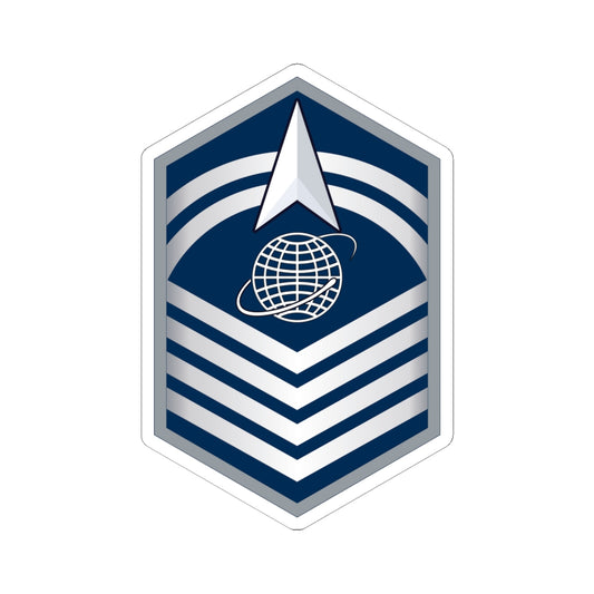 Kiss-Cut Sticker - USSF - E8 Senior Master Sergeant - US Space Force wo Txt