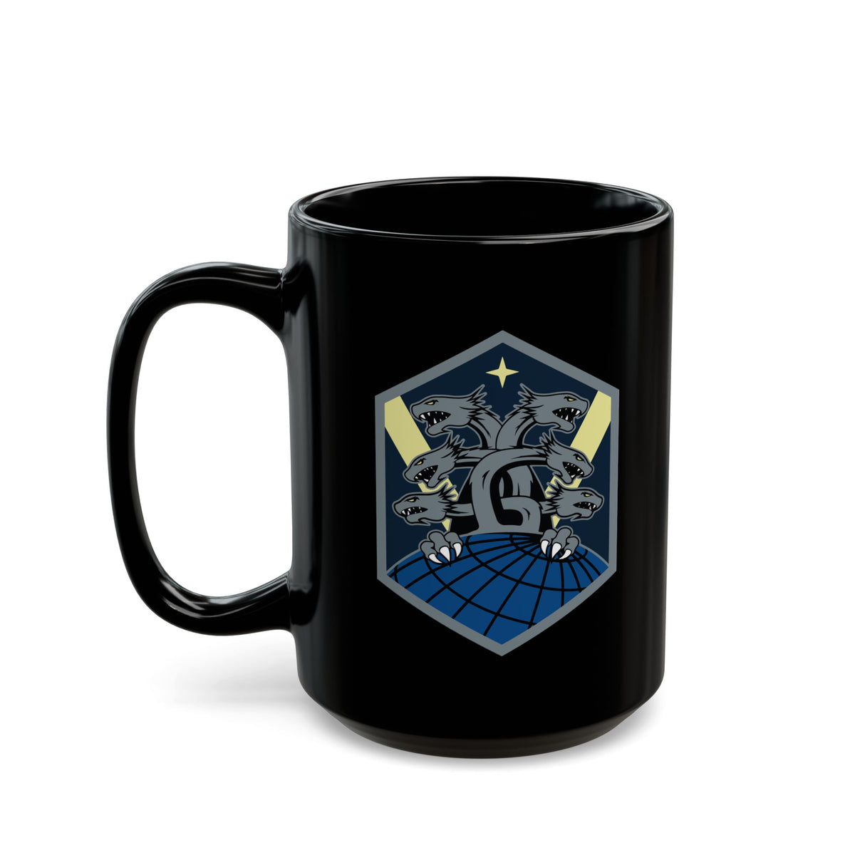 Black Mug (11oz, 15oz) - USSF - Space Base Delta 1 wo txt