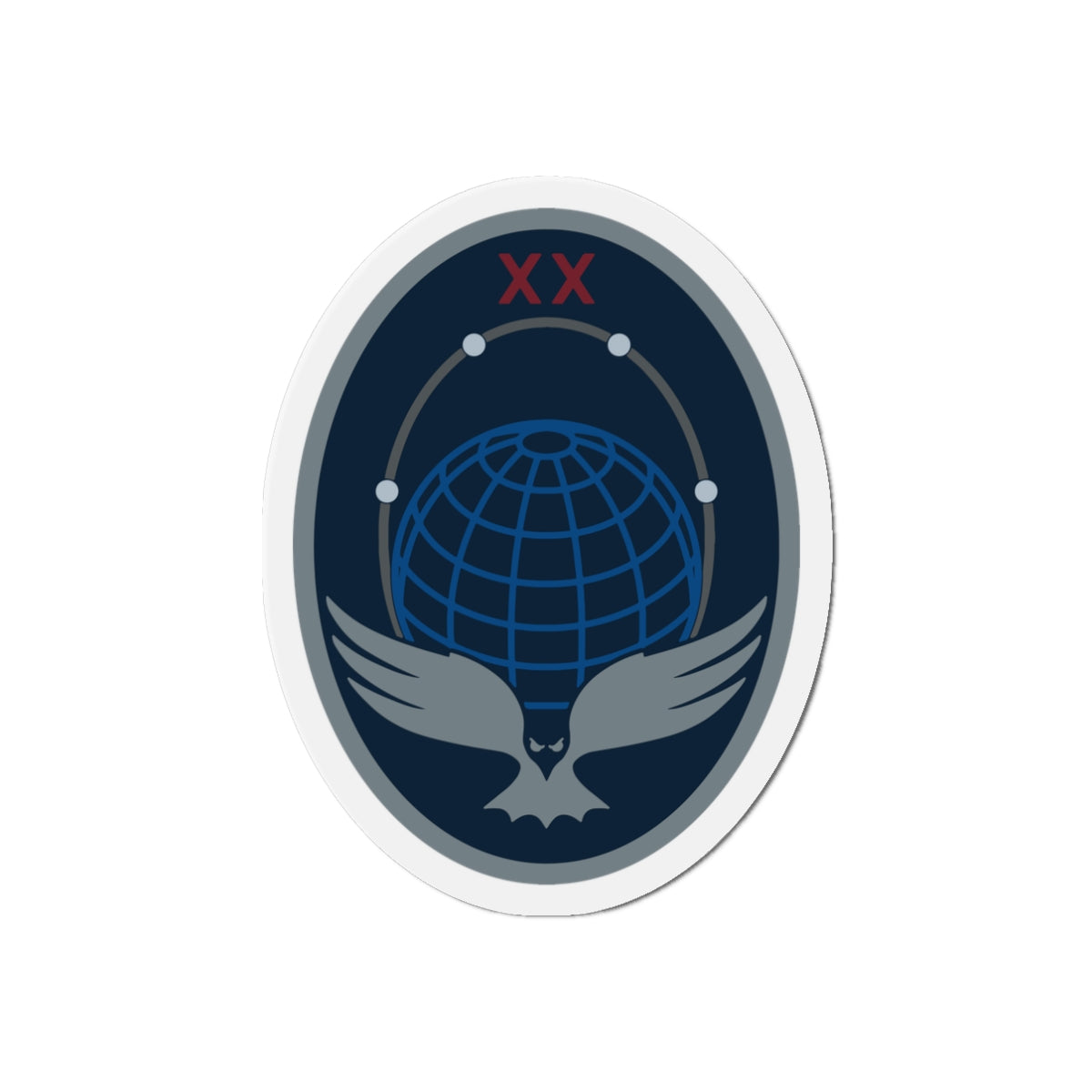 Die-Cut Magnet - USSF - 20th Space Surveillance Squadron wo txt