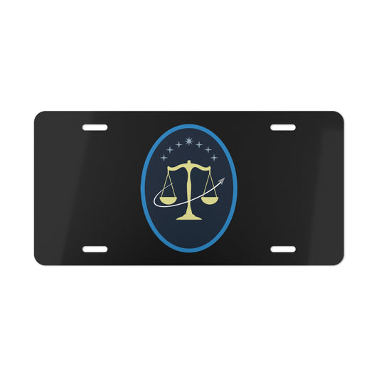 Vanity License Plate - USSF - 17th Test and Evaluation Squadron wo txt