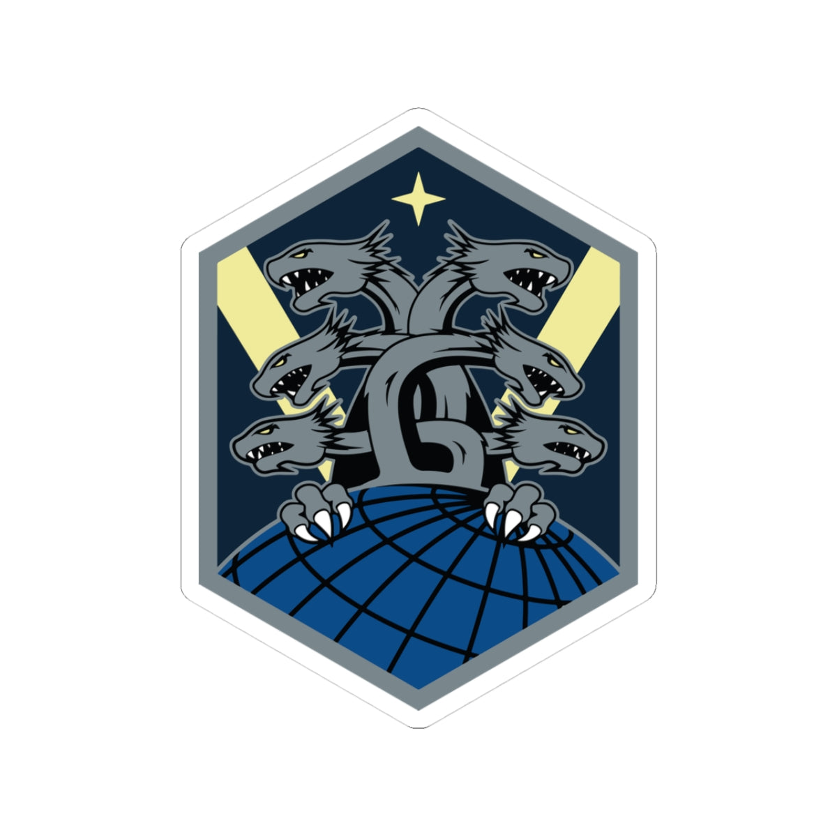 Kiss-Cut Sticker - USSF - Space Base Delta 1 wo txt