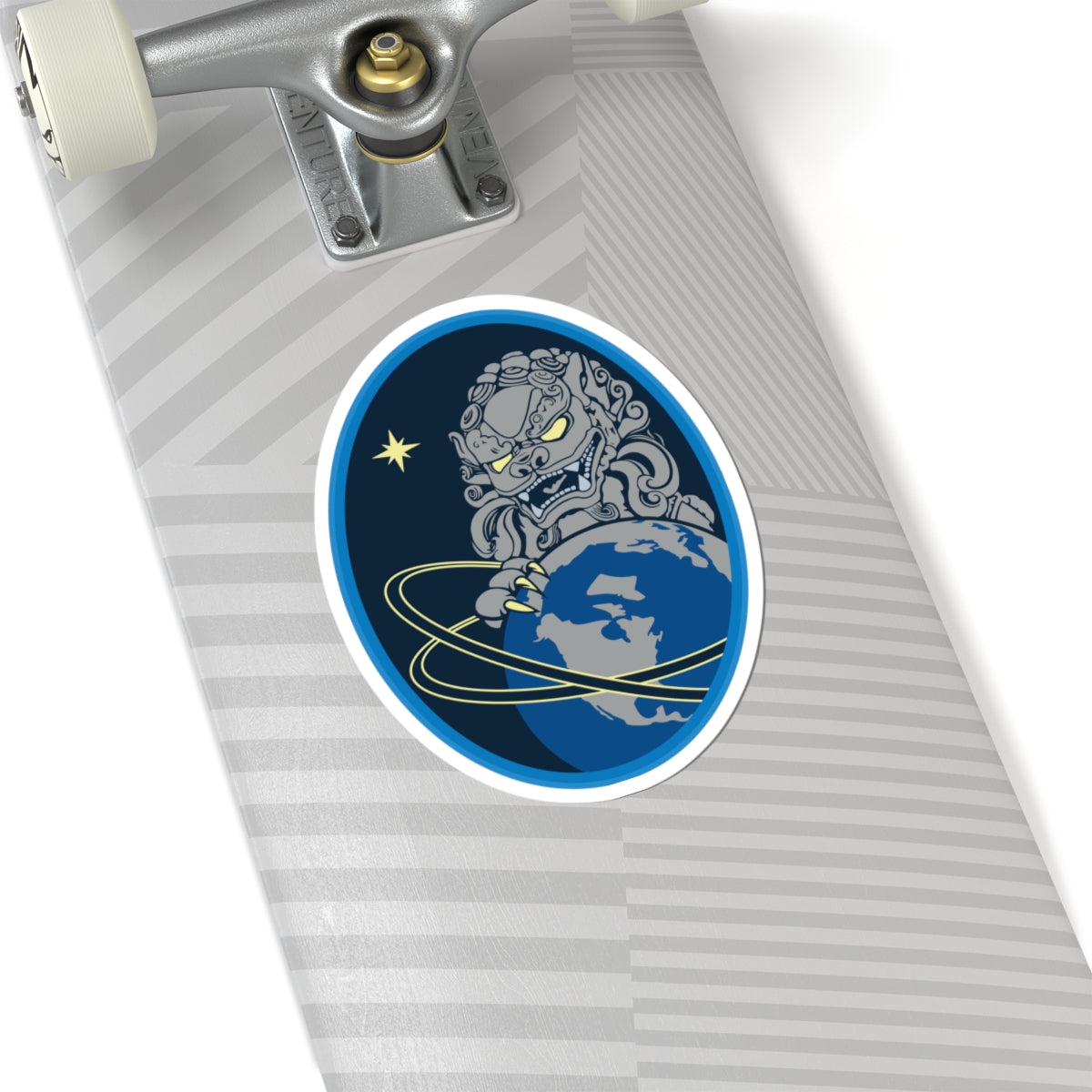 Kiss-Cut Sticker - USSF - 3rd Test and Evaluation Squadron wo txt X 300