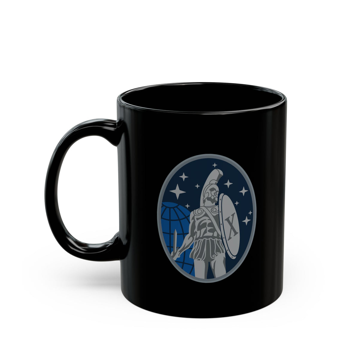 Black Mug (11oz, 15oz) - USSF - 10th Space Warning Squadron wo txt