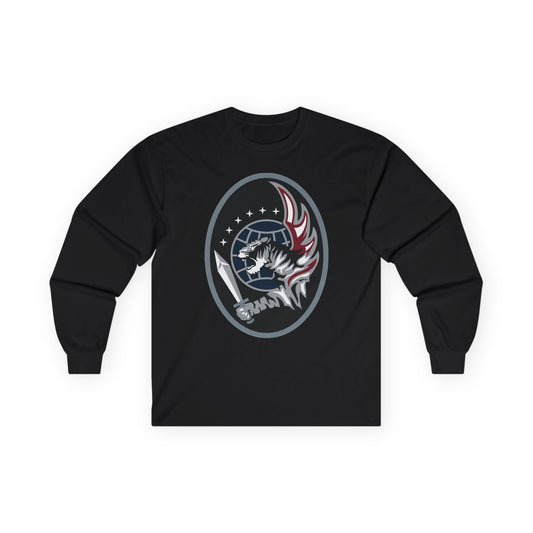 Unisex Ultra Cotton Long Sleeve Tee - USSF - 55th Combat Training Squadron wo txt