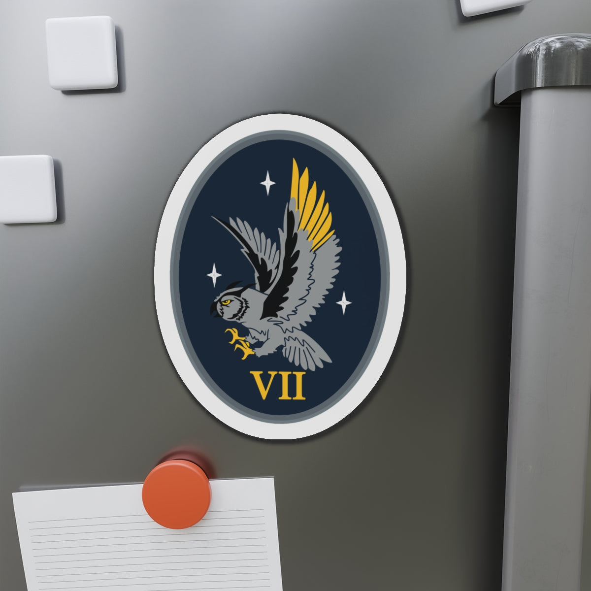 Die-Cut Magnet - USSF - 7th Space Warning Squadron wo txt