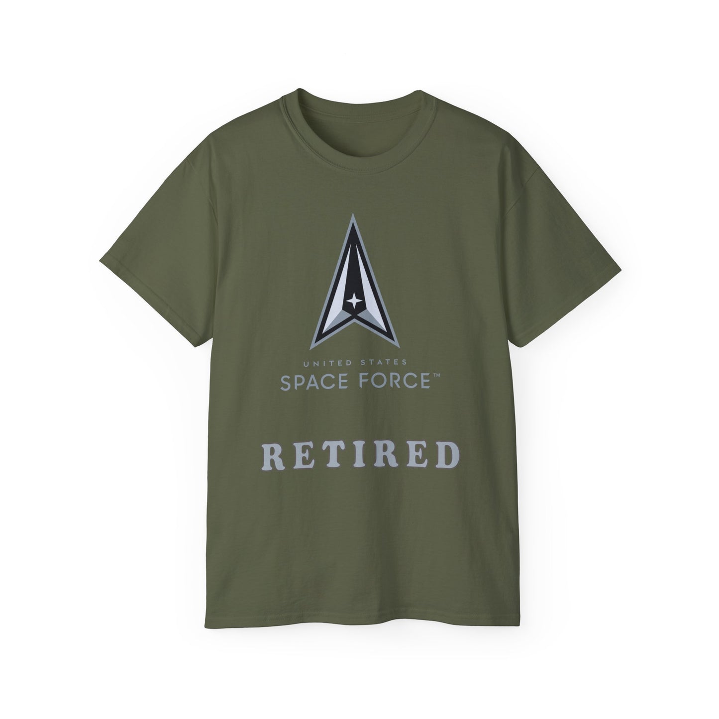 Unisex Ultra Cotton Tee -  USSF - Space Force - Retired