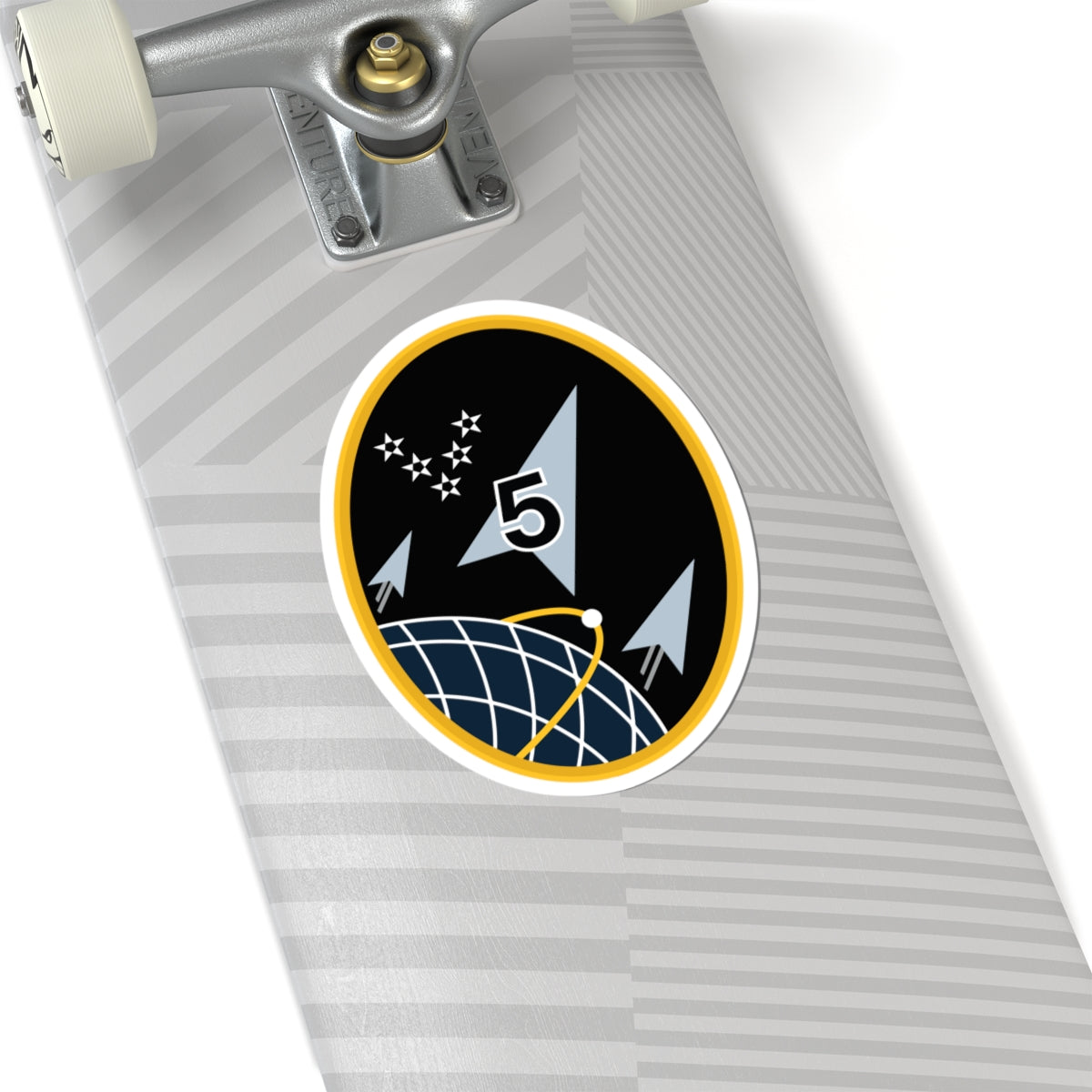 Kiss-Cut Sticker - USSF - 5th Space Launch Squadron wo txt X 300