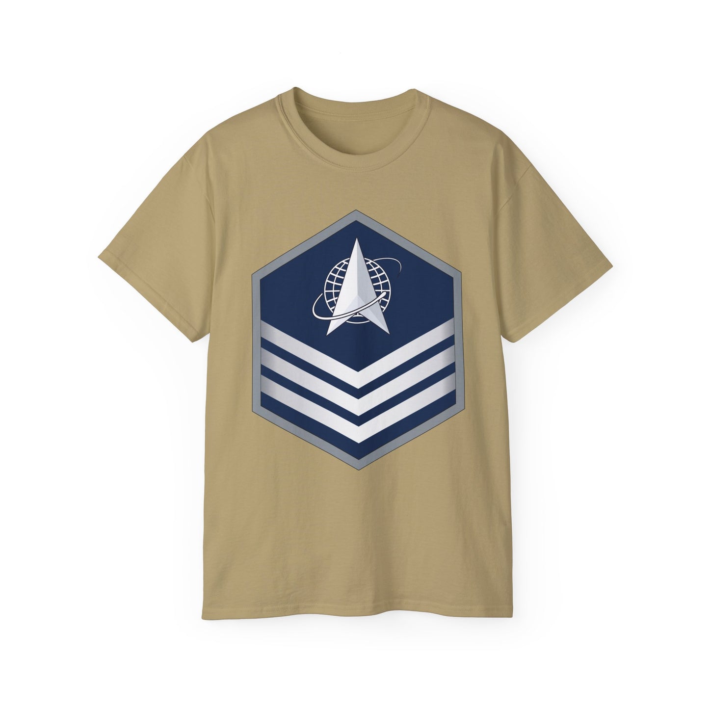 Unisex Ultra Cotton Tee -  USSF - E5 Sergeant wo Txt