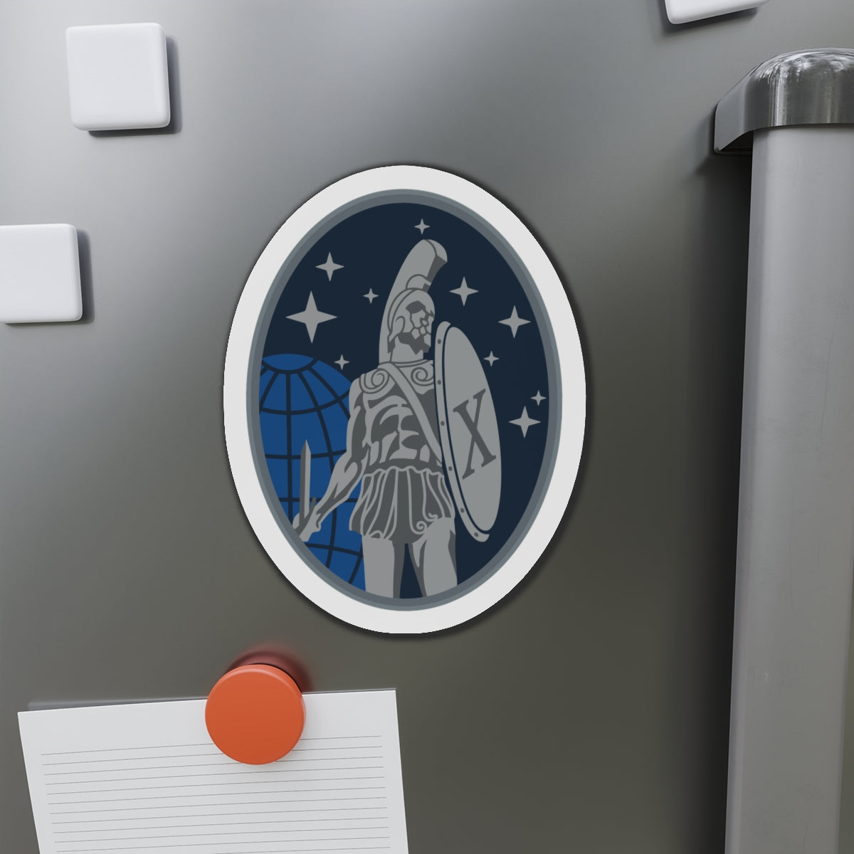 Die-Cut Magnet - USSF - 10th Space Warning Squadron wo txt