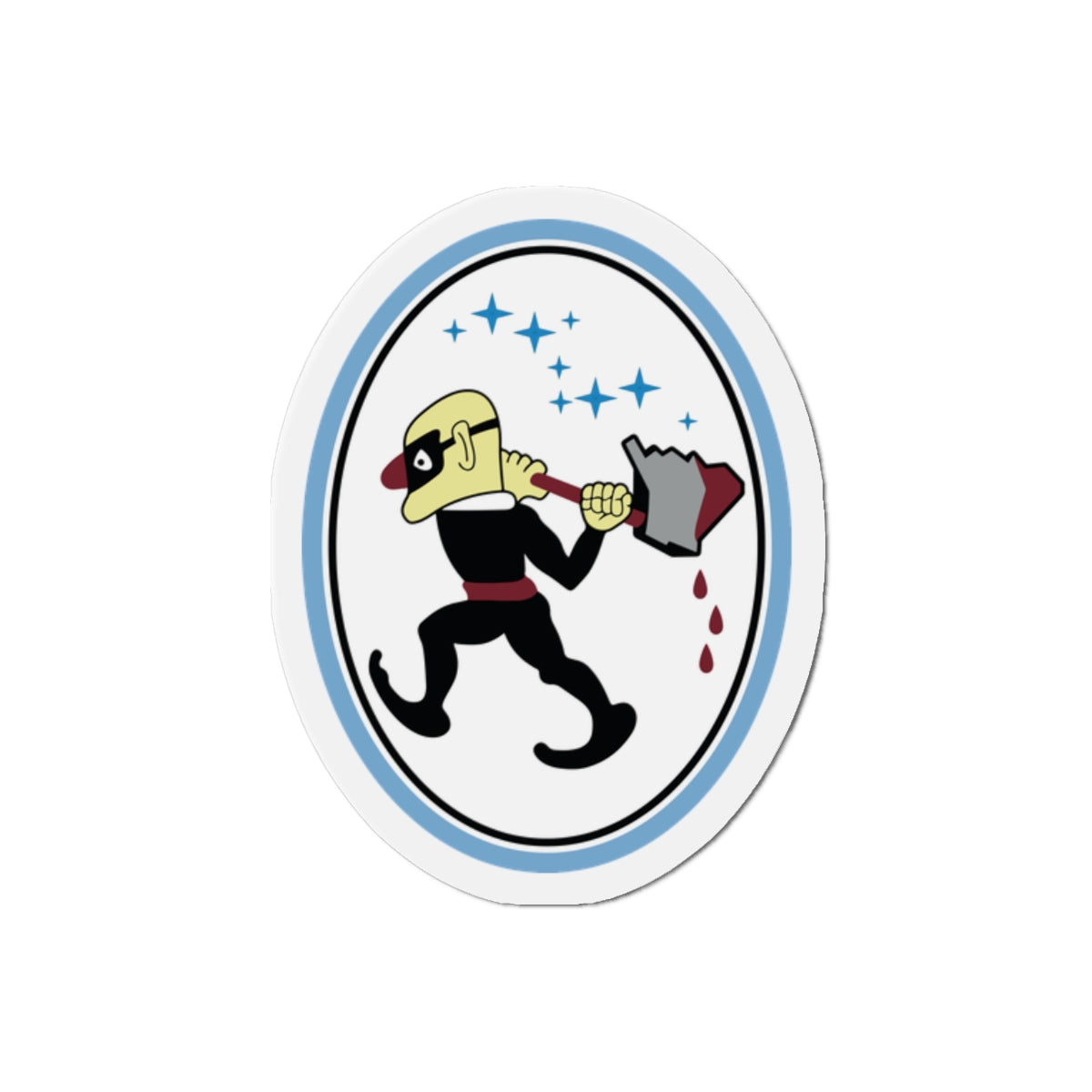 Die-Cut Magnet - USSF - 25th Space Range Squadron wo txt