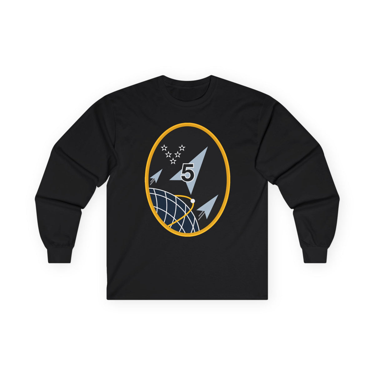 Unisex Ultra Cotton Long Sleeve Tee - USSF - 5th Space Launch Squadron wo txt X 300