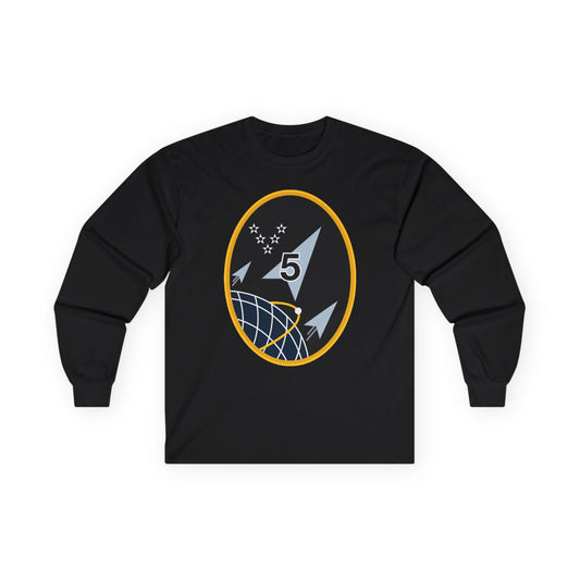 Unisex Ultra Cotton Long Sleeve Tee - USSF - 5th Space Launch Squadron wo txt X 300