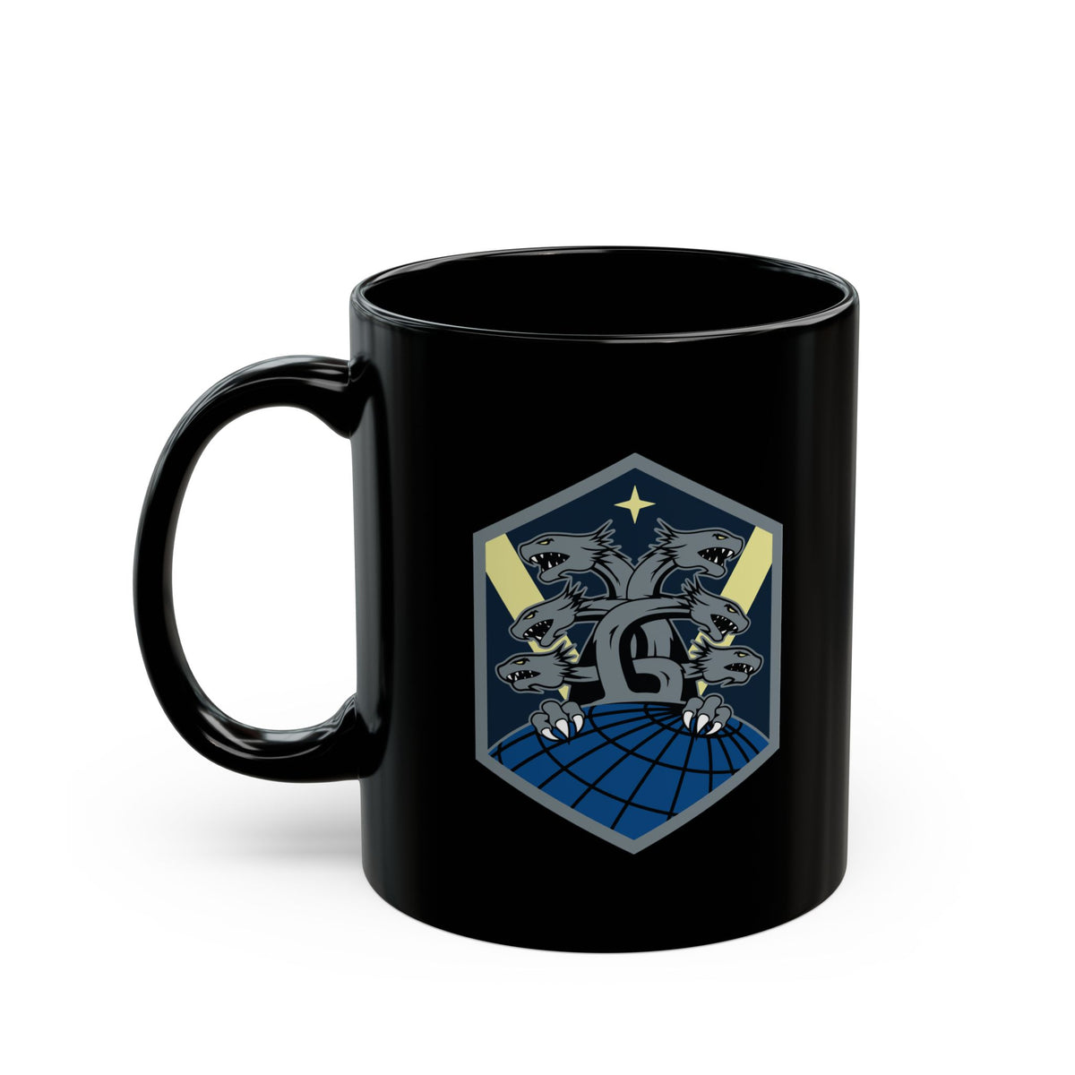 Black Mug (11oz, 15oz) - USSF - Space Base Delta 1 wo txt