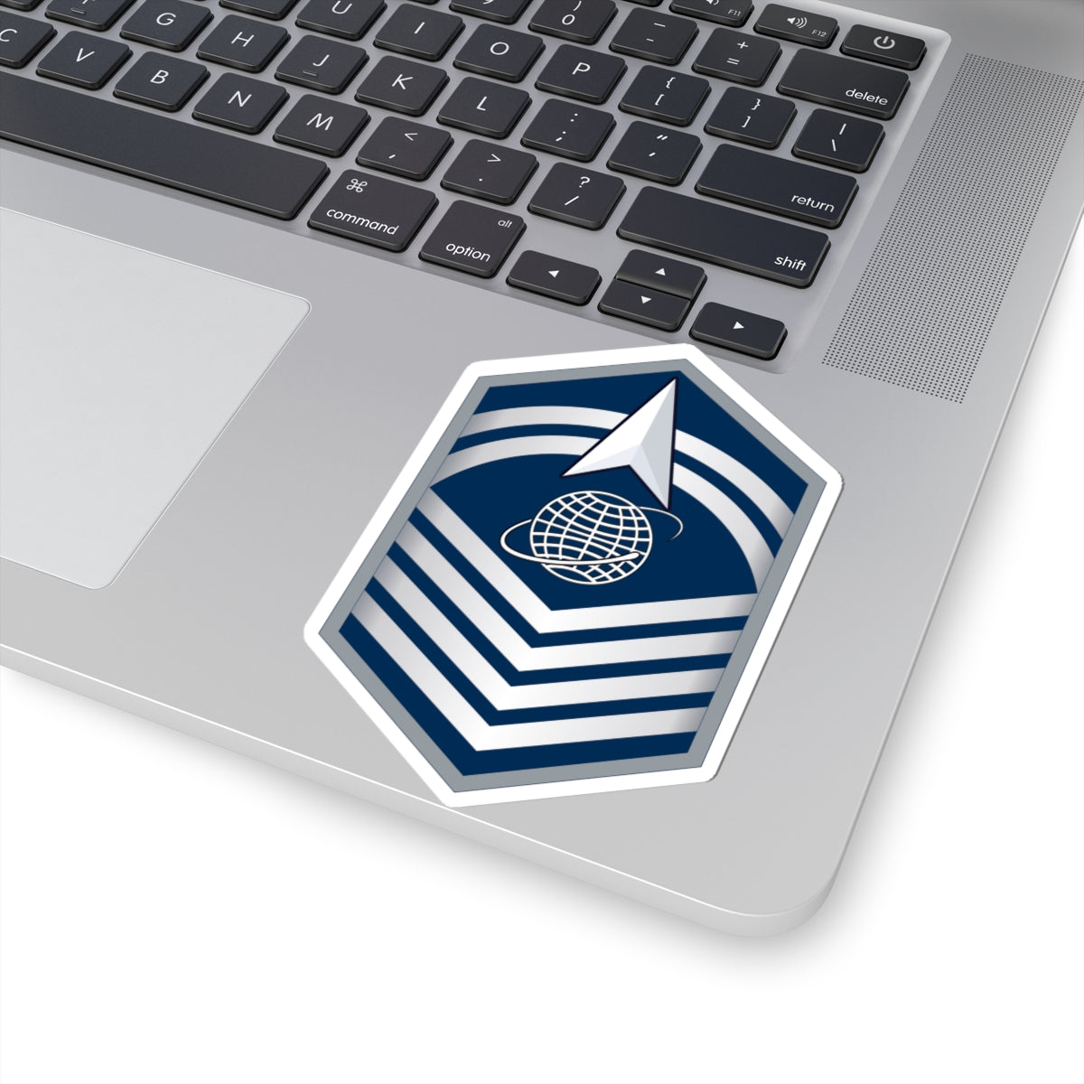 Kiss-Cut Sticker - USSF - E8 Senior Master Sergeant - US Space Force wo Txt