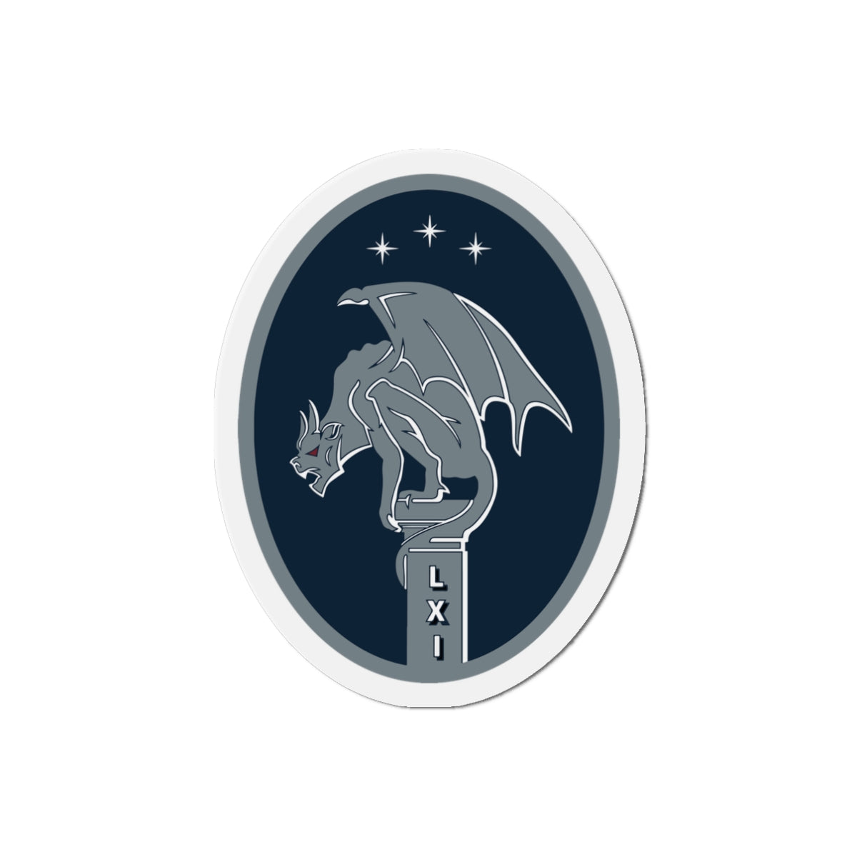Die-Cut Magnet - USSF - 61st Cyberspace Squadron wo txt
