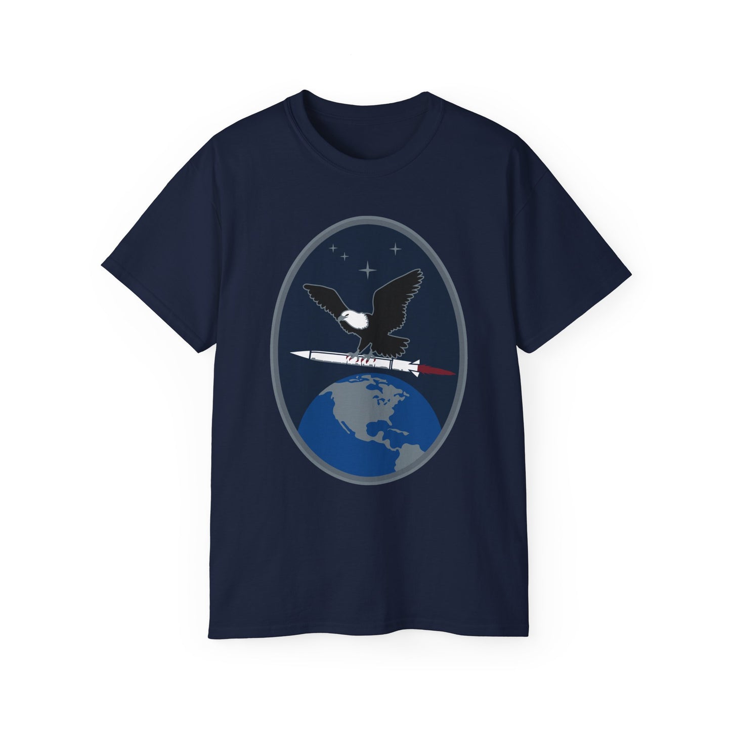 Unisex Ultra Cotton Tee - USSF - 2nd Space Warning Squadron wo txt X 300