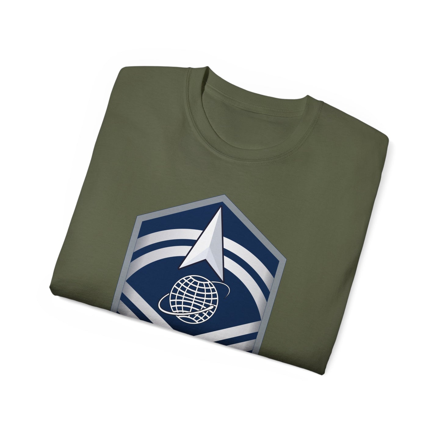 Unisex Ultra Cotton Tee -  USSF - E8 Senior Master Sergeant - US Space Force wo Txt