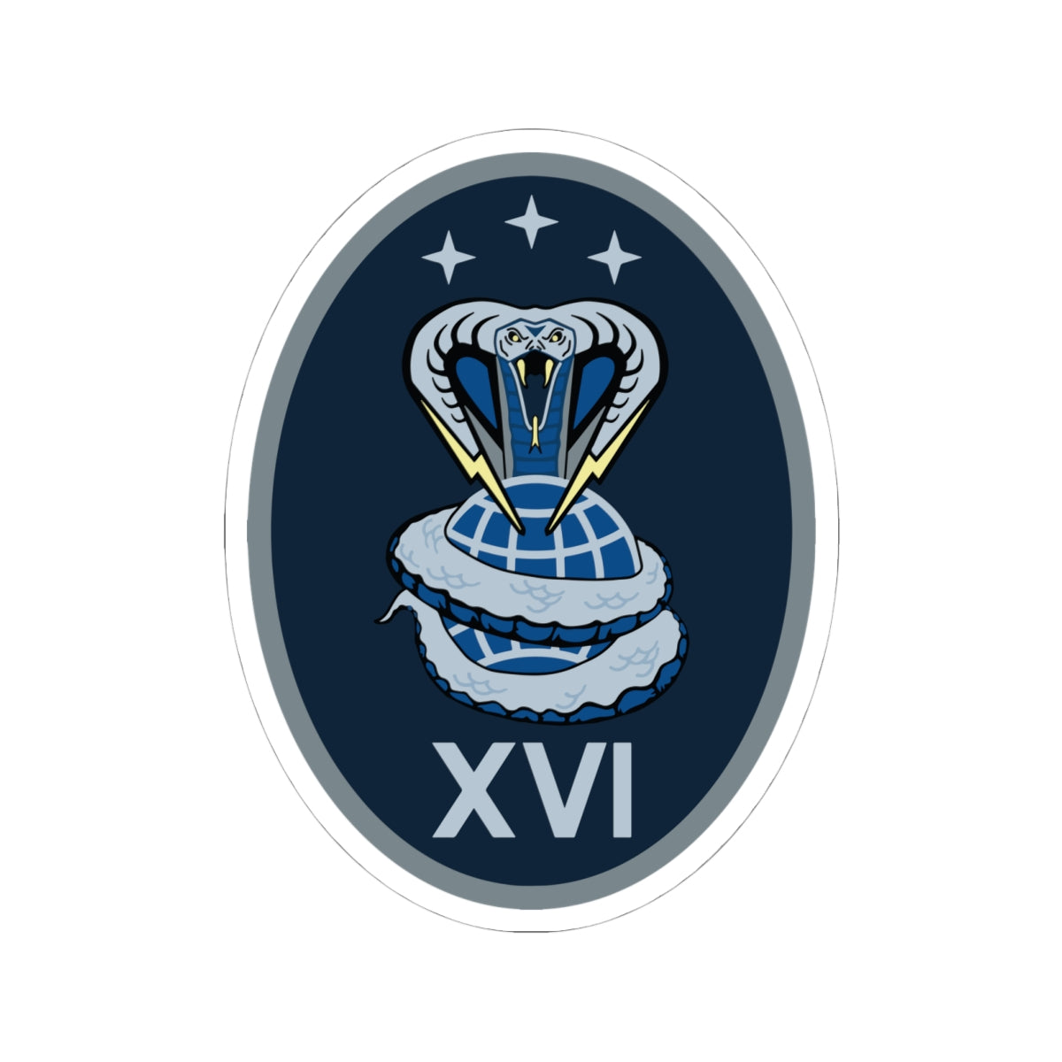 Kiss-Cut Sticker - USSF - 16th Electromagnetic Warfare Squadron wo txt