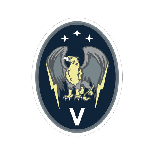 Kiss-Cut Sticker - USSF - 5th Electromagnetic Warfare Squadron wo txt X 300
