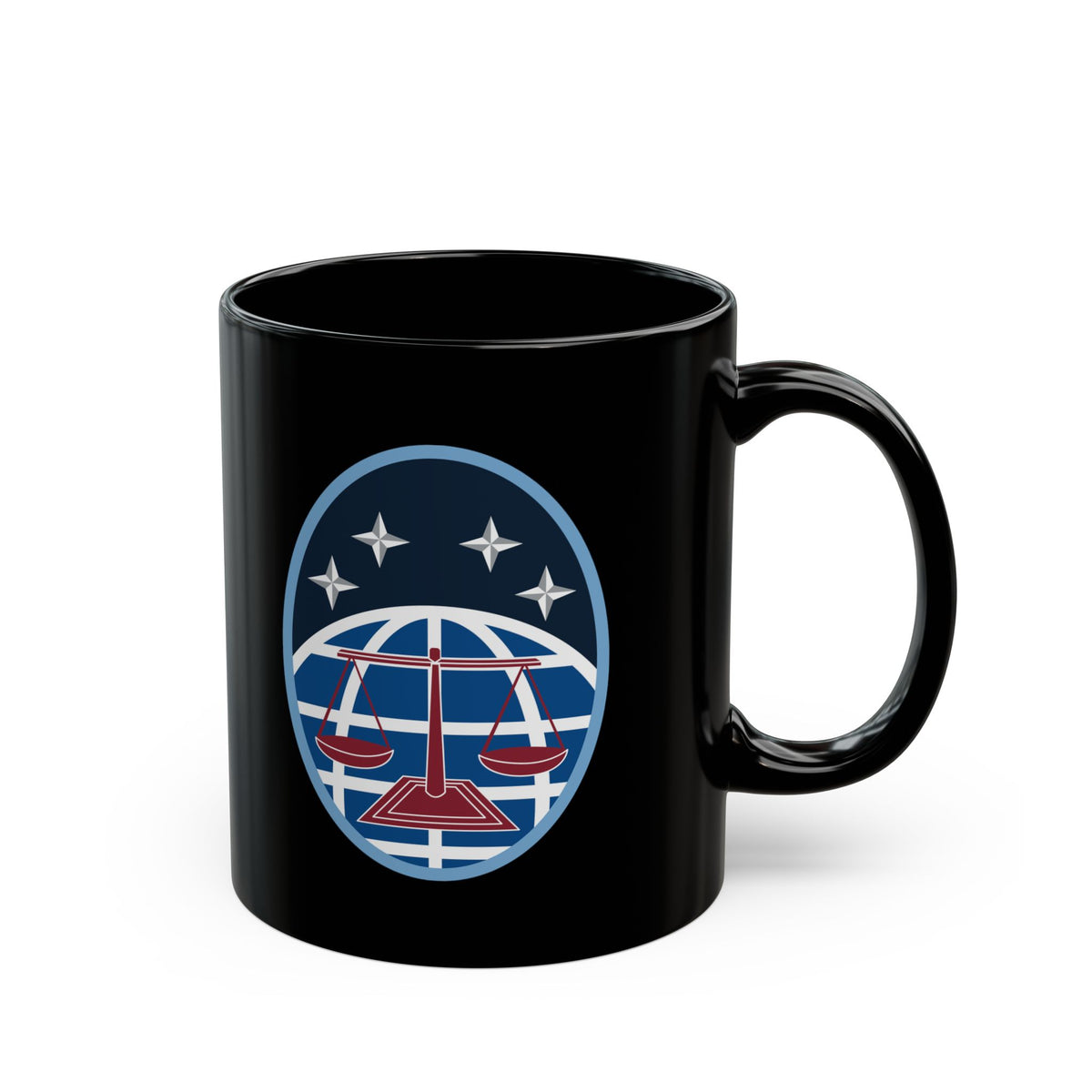 Black Mug (11oz, 15oz) - USSF - 4th Test and Evaluation Squadron wo txt X 300