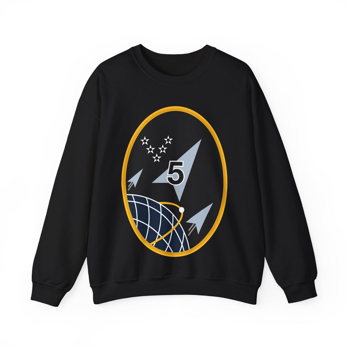 Crewneck Sweatshirt - USSF - 5th Space Launch Squadron wo txt X 300