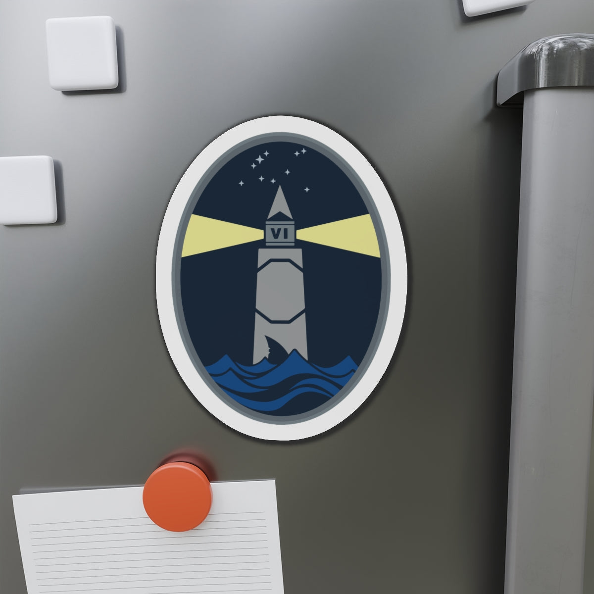 Die-Cut Magnet - USSF - 6th Space Warning Squadron wo txt X 300