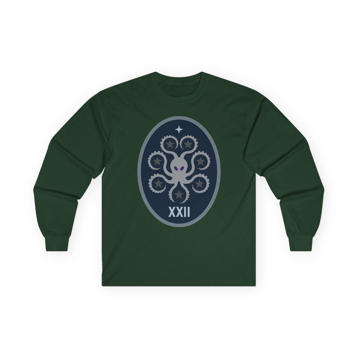 Unisex Ultra Cotton Long Sleeve Tee - USSF - 22nd Space Operations Squadron wo txt