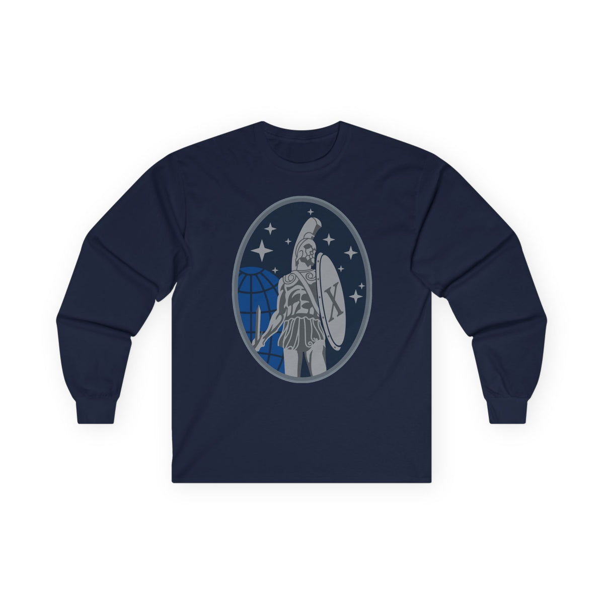 Unisex Ultra Cotton Long Sleeve Tee - USSF - 10th Space Warning Squadron wo txt