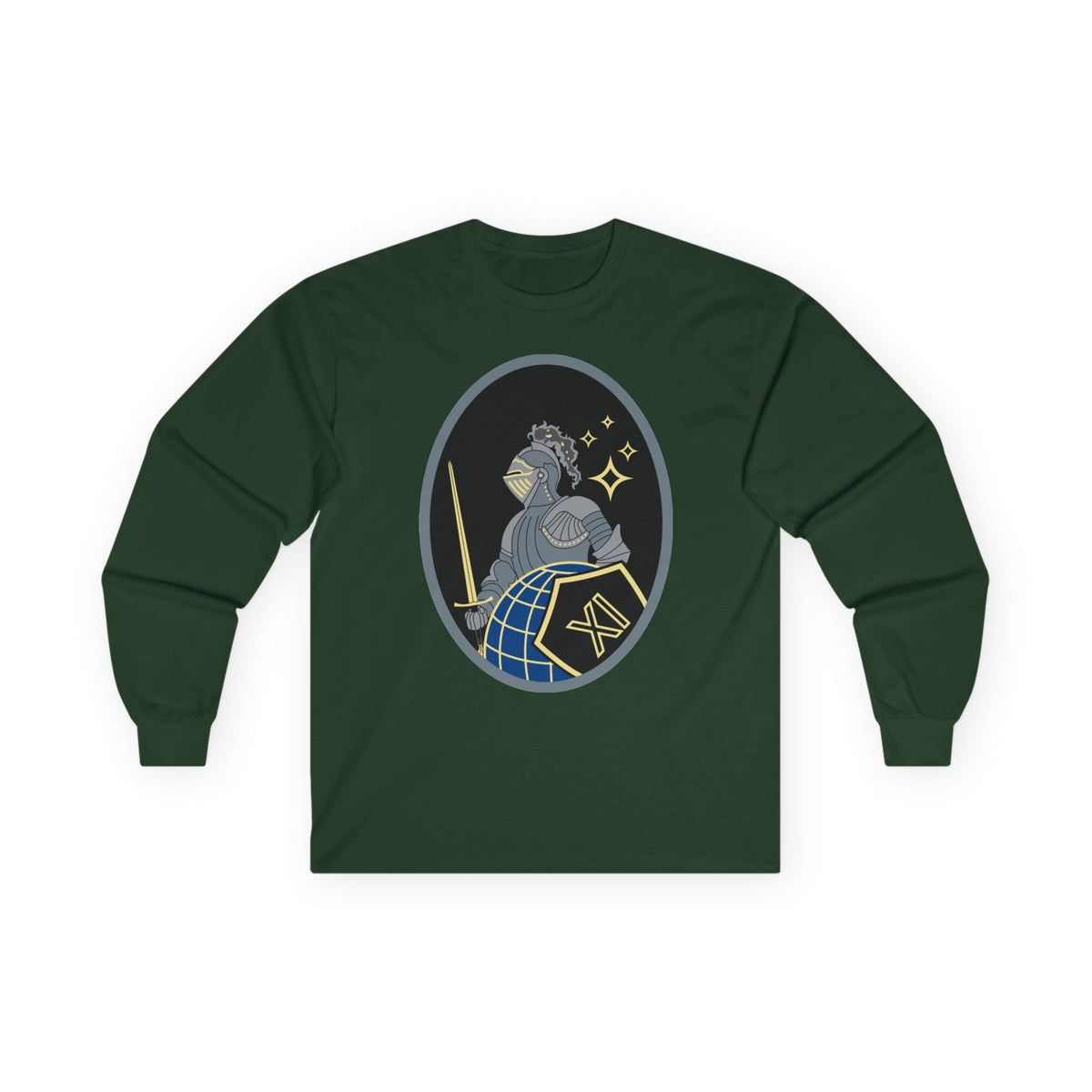 Unisex Ultra Cotton Long Sleeve Tee - USSF - 11th Space Warning Squadron wo txt