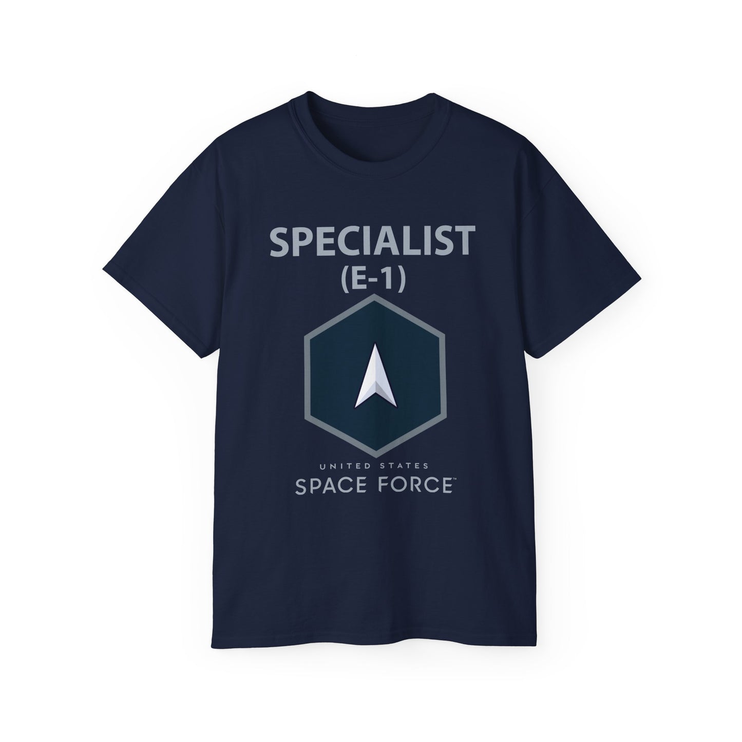 Unisex Ultra Cotton Tee -  USSF - E1 Specialist - US Space Force X 300