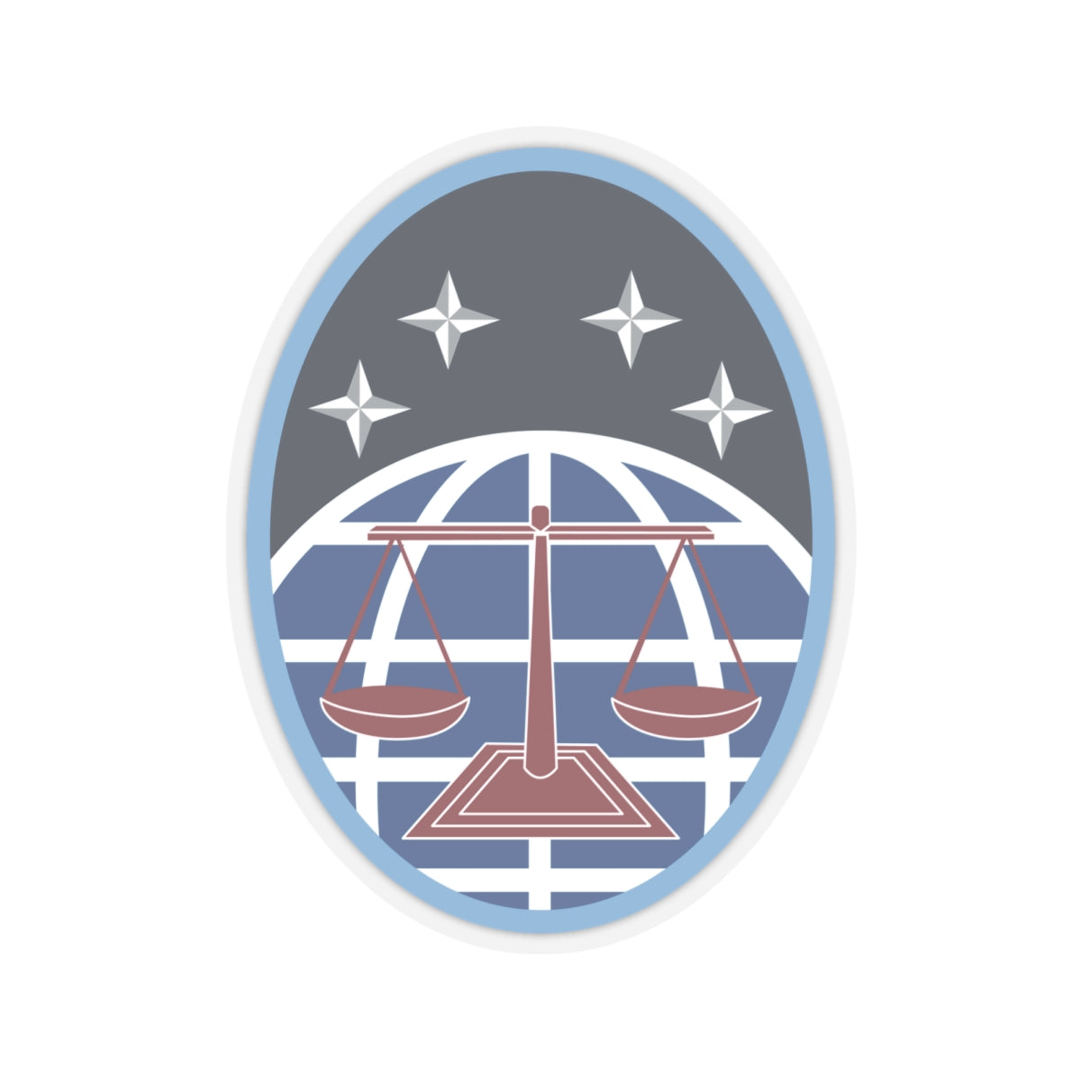 Kiss-Cut Sticker - USSF - 4th Test and Evaluation Squadron wo txt X 300