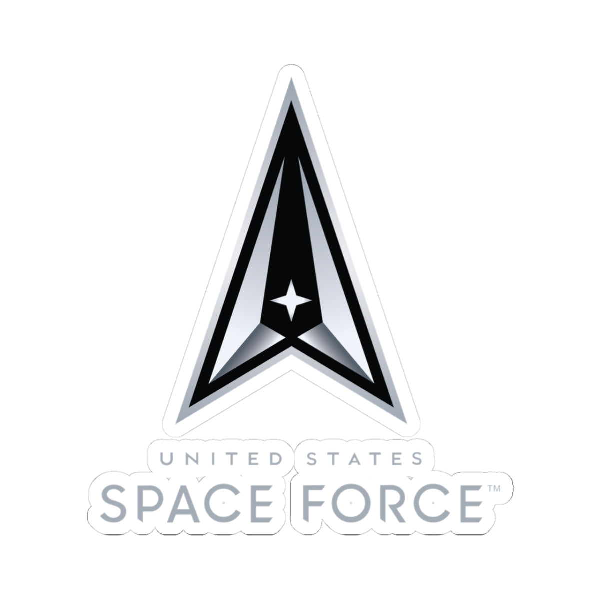 Kiss-Cut Sticker - United States Space Force Logo X 300