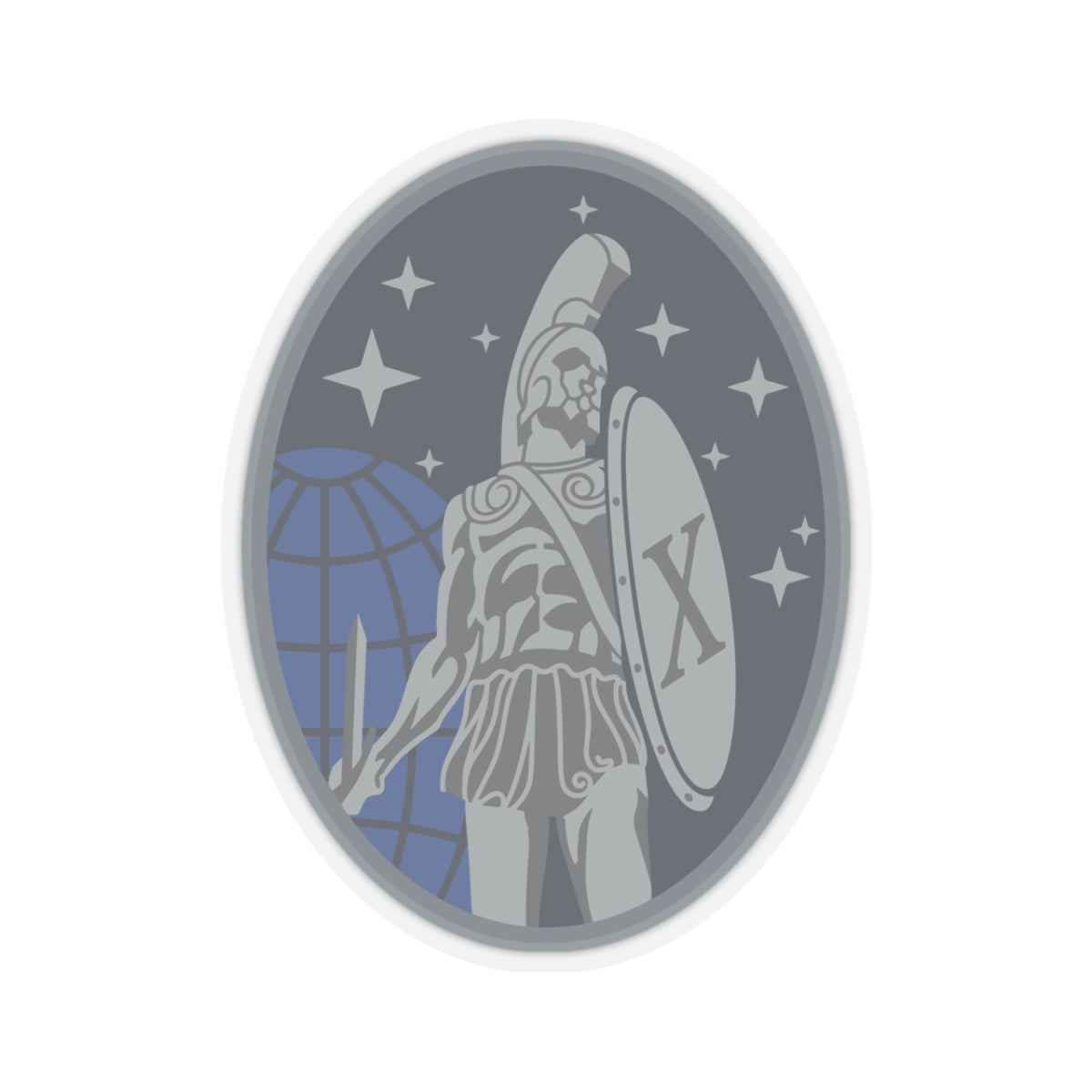 Kiss-Cut Sticker - USSF - 10th Space Warning Squadron wo txt