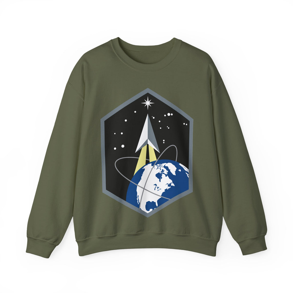 Crewneck Sweatshirt - USSF - Space Base Delta 2 wo txt