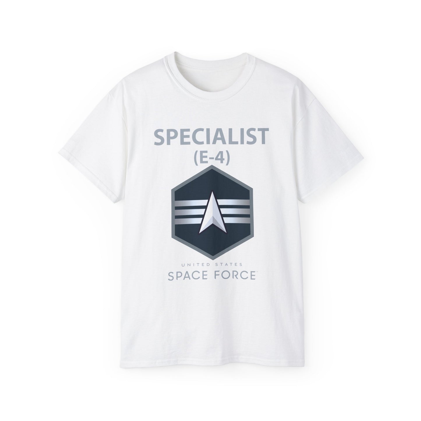 Unisex Ultra Cotton Tee -  USSF - E4 Specialist - US Space Force