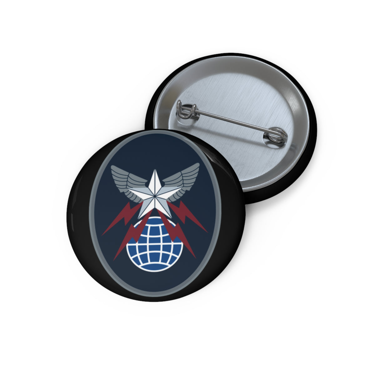 Custom Pin Button — USSF - 4th Space Operations Squadron wo txt X 300