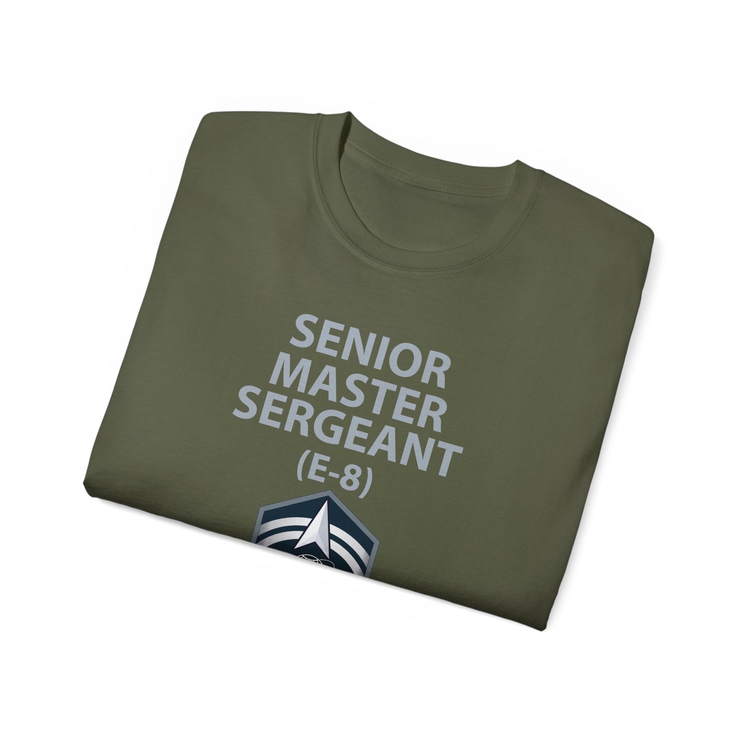 Unisex Ultra Cotton Tee -  USSF - E8 Senior Master Sergeant - US Space Force