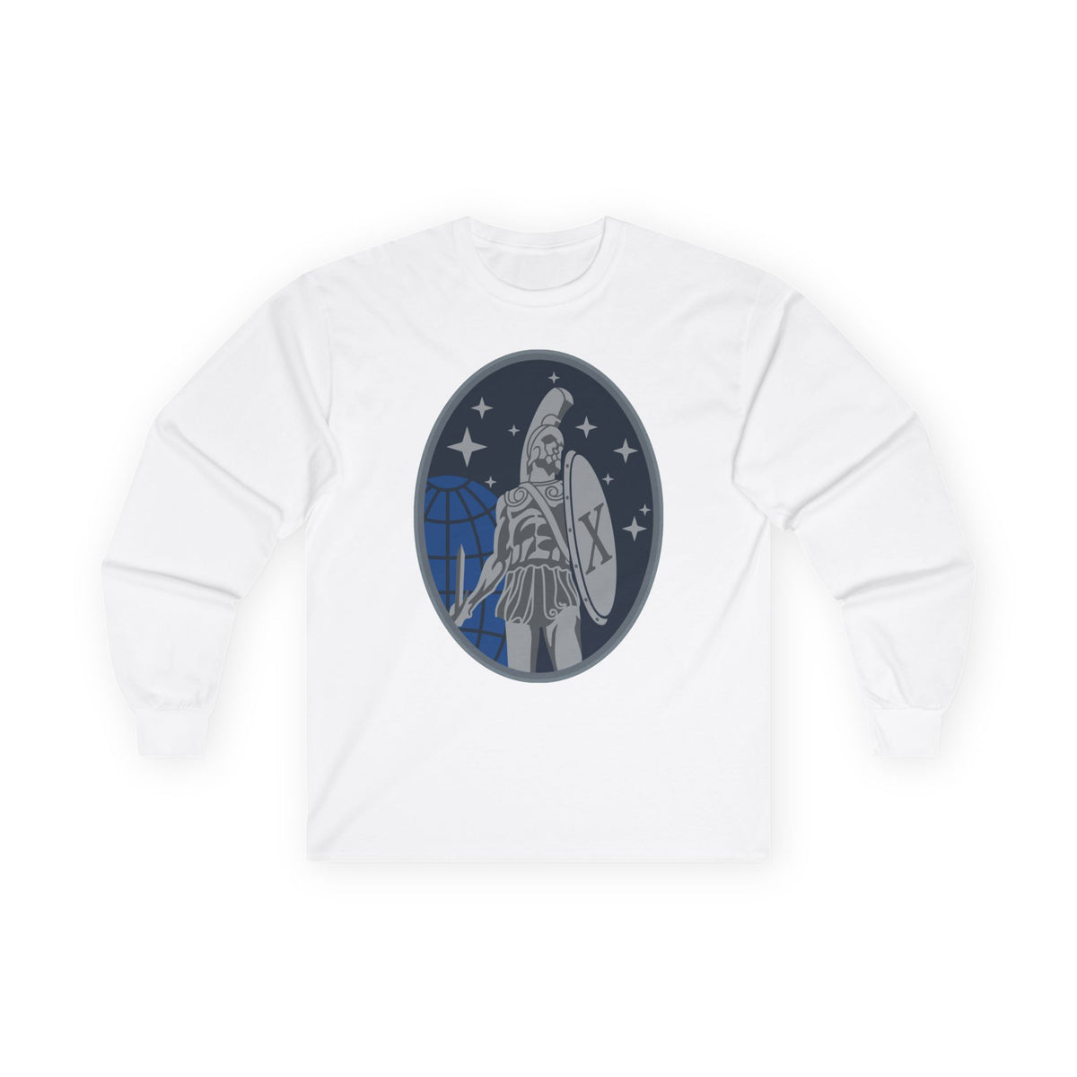 Unisex Ultra Cotton Long Sleeve Tee - USSF - 10th Space Warning Squadron wo txt