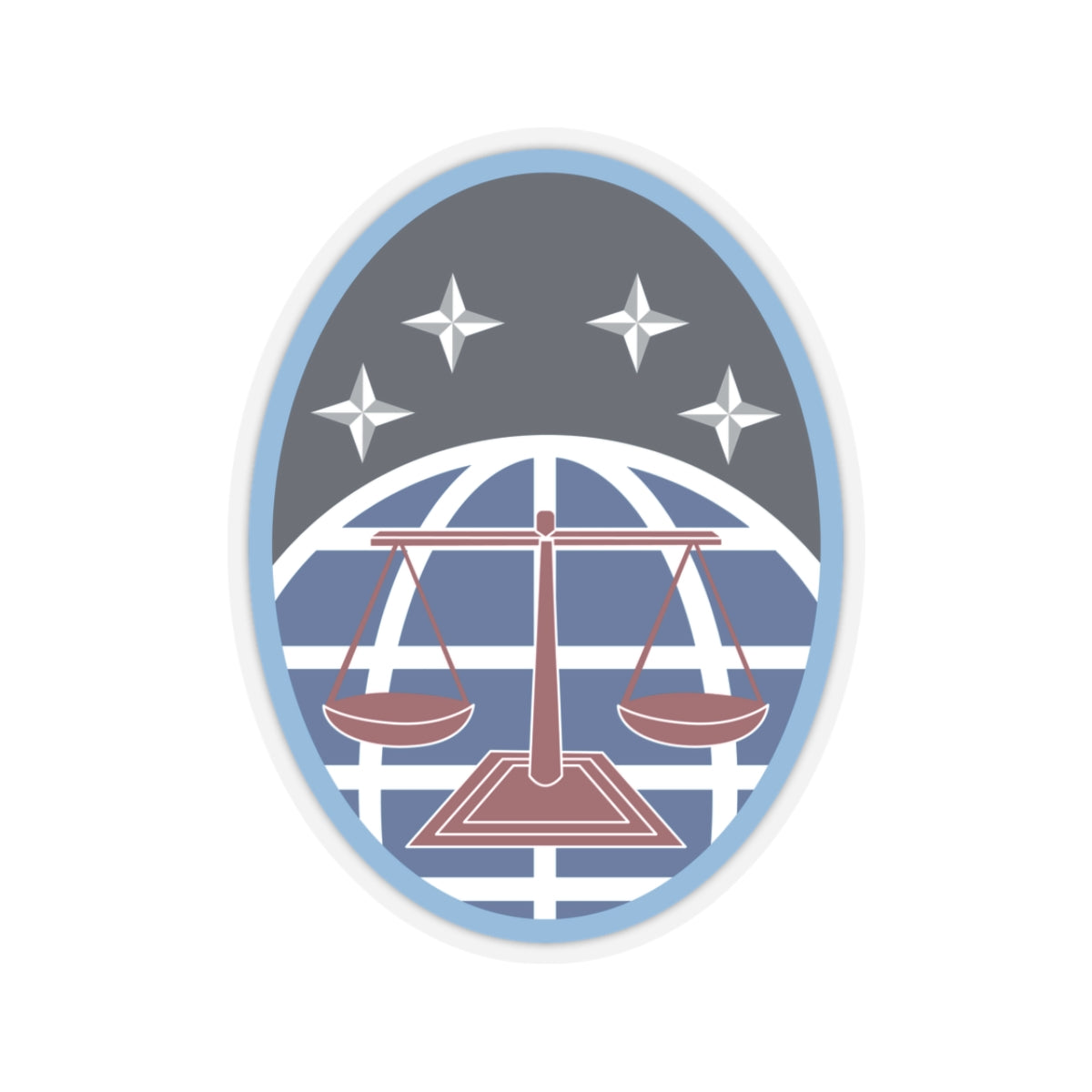 Kiss-Cut Sticker - USSF - 4th Test and Evaluation Squadron wo txt X 300