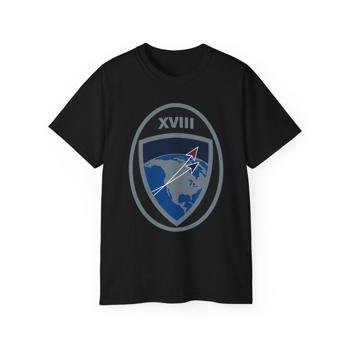 Unisex Ultra Cotton Tee - USSF - 18th Space Defense Squadron wo txt