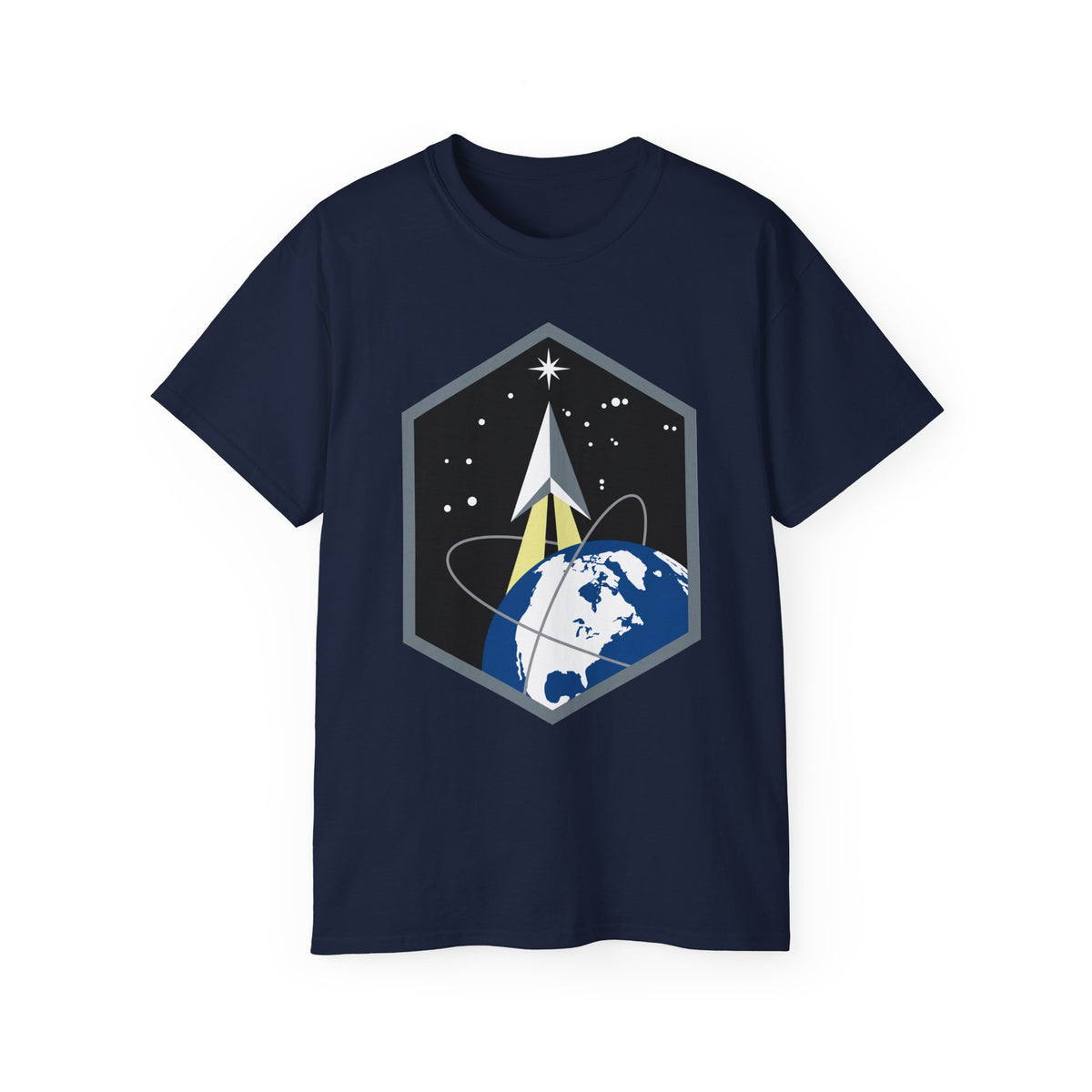 Unisex Ultra Cotton Tee - USSF - Space Base Delta 2 wo txt